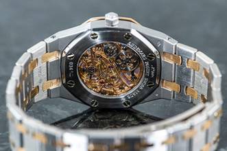Thumbnail von Audemars Piguet Royal Oak Skeleton | Platinum & Roségold | 14794PR | Caliber 2003 | AP Service 2021
