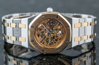 Thumbnail von Audemars Piguet Royal Oak Skeleton | Platinum & Roségold | 14794PR | Caliber 2003 | AP Service 2021