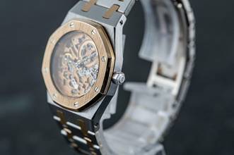 Thumbnail von Audemars Piguet Royal Oak Skeleton | Platinum & Roségold | 14794PR | Caliber 2003 | AP Service 2021