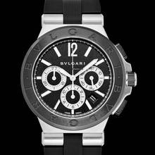 Thumbnail von Bulgari Diagono 101992 - Bvlgari Diagono Chronograph Automatic Black Dial </h1>