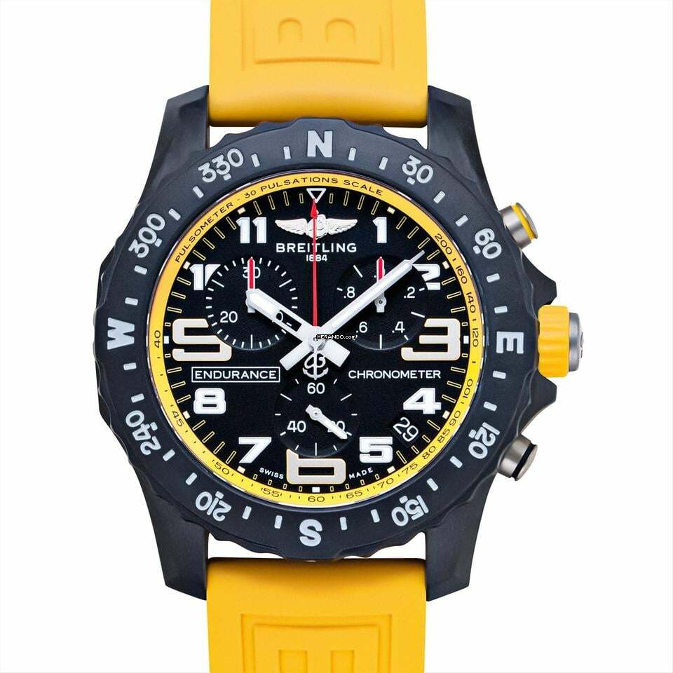 Breitling Endurance Pro X82310 - Endurance Quartz Black Dial Carbon Men's Watch </h1>