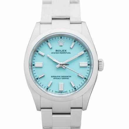  Rolex Oyster Perpetual 36 126000-0006 - Oyster Perpetual Turquoise Blue Steel Ø36 mm </h1> 