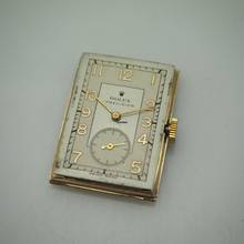 Thumbnail von Rolex Precision Vintage Precision Al Capone Ref.: 3140 Gold 9K serviced. very Rare