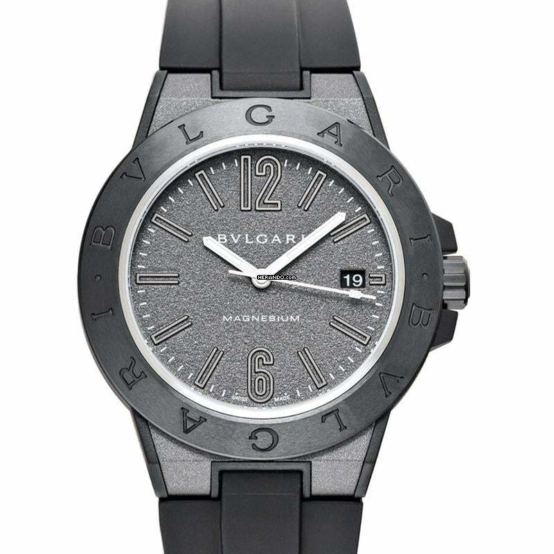 Bulgari Diagono 102307 - Diagono Automatic Grey Dial None Men's Watch </h1>