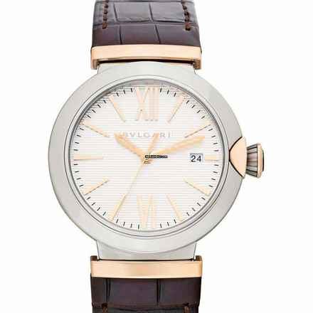  Bulgari Lucea 102571 - LVCEA Automatic Silver Dial Stainless Steel Men's Watch </h1> 
