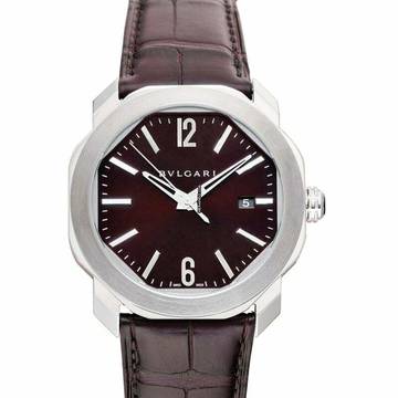  Bulgari Octo 102705 - Octo Automatic Brown Dial Stainless Steel Men's Watch </h1> 