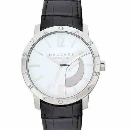  Bulgari Bulgari 101870 - Bvlgari Bvlgari Manual-winding White Dial Stainless Steel Men's Watch </h1> 