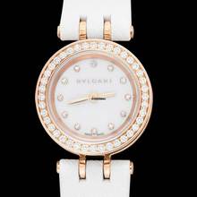 Thumbnail von Bulgari B.Zero1 102398 - B.Zero1 Quartz White Dial 18kt Pink Gold Ladies Watch </h1>