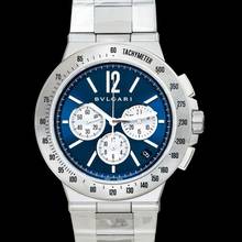 Thumbnail von Bulgari Diagono 102587 - Diagono Automatic Blue Dial Stainless Steel Men's Watch </h1>
