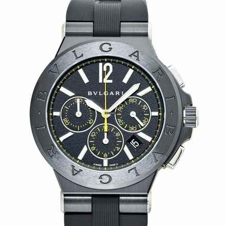  Bulgari Diagono 102161 - Diagono Automatic Black Dial Stainless Steel Men's Watch </h1> 