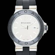 Thumbnail von Bulgari Diagono 102252 - Diagono Automatic Silver Dial Stainless Steel Men's Watch </h1>