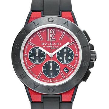  Bulgari Diagono 102308 - Diagono Automatic Red Dial None Men's Watch </h1> 