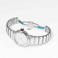 Thumbnail von Bulgari 102383 - Ruchiea Automatic Silver Dial Stainless Steel Ladies Watch </h1>