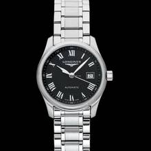 Thumbnail von Longines Master Collection L22574516 - The Longines Master Collection Automatic Black Dial Stainless Steel Ladies Wat </h1>
