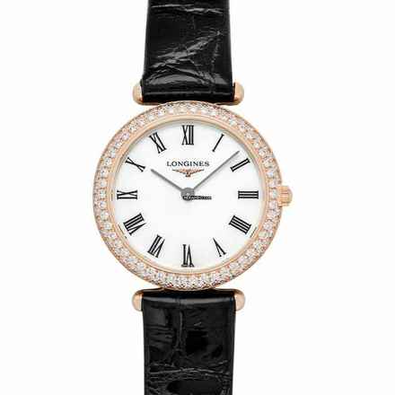  Longines L43079810 - La Grande Classique Quartz Mother of pearl Dial 18kt Rose Gold Ladies Watch </h1> 