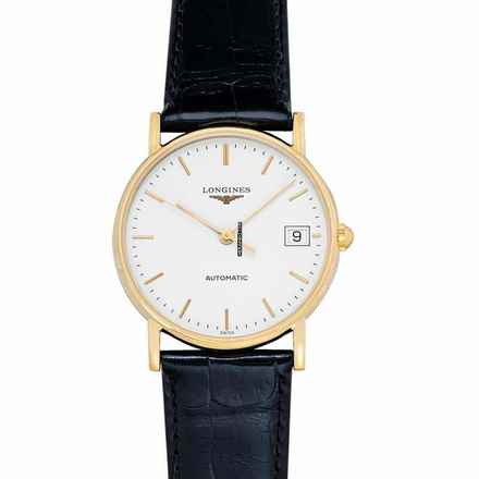  Longines La Grande Classique L47446120 - Les Grandes Classiques Automatic White Dial 18kt Yellow Gold Men's Watch </h1> 