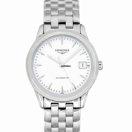  Longines Flagship L47744146 - Flagship Automatic White Dial Stainless Steel Men's Watch </h1> 