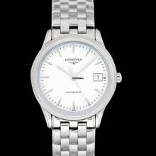 Thumbnail von Longines Flagship L47744146 - Flagship Automatic White Dial Stainless Steel Men's Watch </h1>