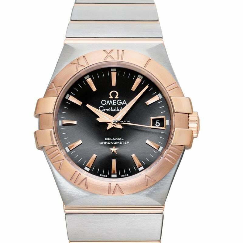 Omega Constellation 123.20.35.20.06.002 - Constellation Automatic Grey Dial Stainless Steel Men's Watch </h1>