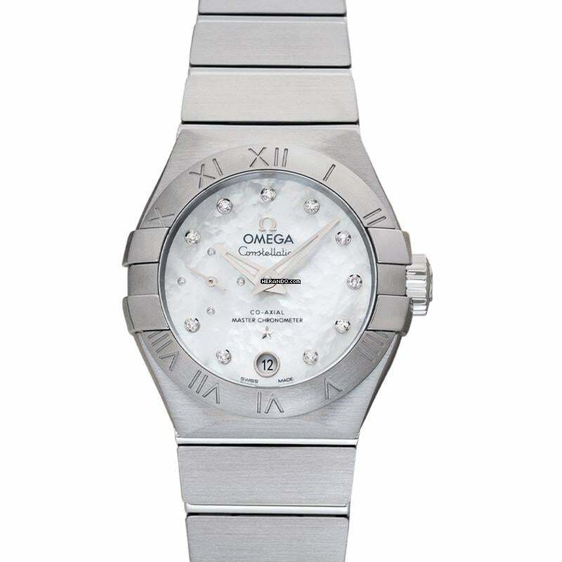 Omega Constellation Petite Seconde 127.10.27.20.55.001 - Constellation Automatic Mother of pearl Dial Stainless Steel Ladies </h1>