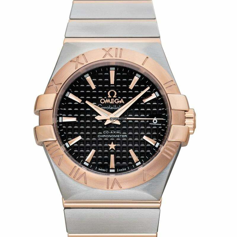 Omega Constellation 123.20.35.20.01.001 - Constellation Automatic Black Dial Stainless Steel Men's Watch </h1>