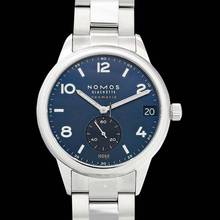Thumbnail von NOMOS Club 782 - Club Automatic Blue Dial Stainless Steel Men's Watch </h1>