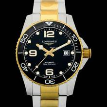 Thumbnail von Longines HydroConquest L37813567 - HydroConquest Automatic Black Dial Stainless Steel Men's Watch </h1>