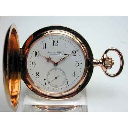  IWC Pocket Watch Savonette Taschenuhr 585 von 1908 