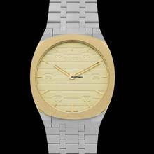 Thumbnail von Gucci YA163405 - 25H Quartz Gold-tone Dial Stainless Steel Unisex Watch </h1>