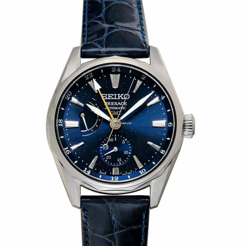 Seiko Presage SARF013 - Presage Automatic Blue Dial Titanium Men's Watch </h1>