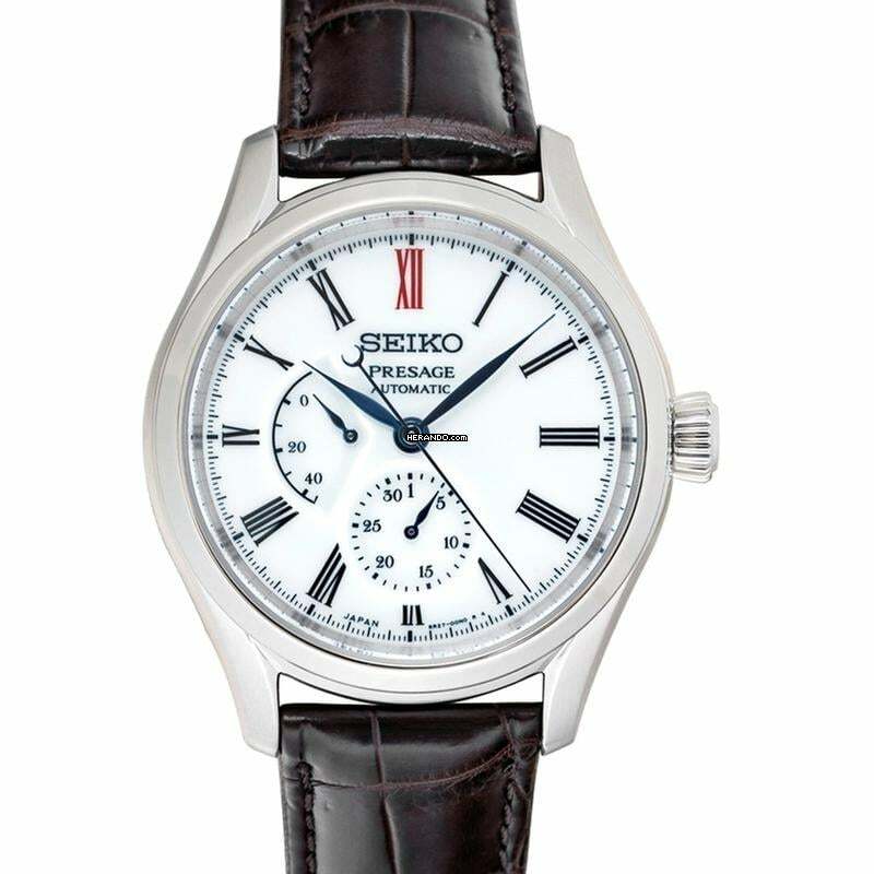 Seiko Presage SARW049 - Presage Automatic White Dial Stainless Steel Men's Watch </h1>