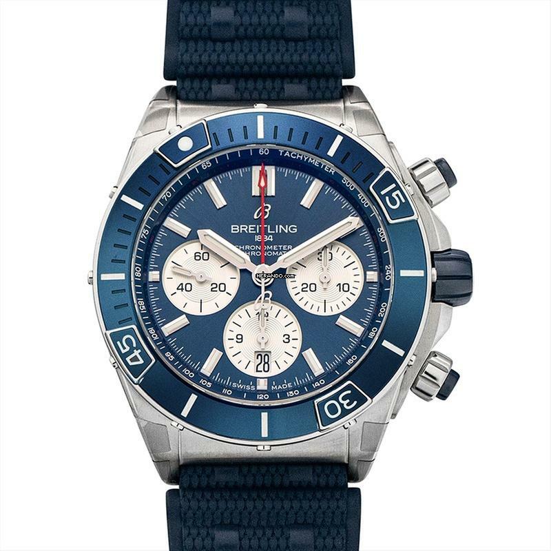 Breitling AB0136161C1S1 - Super Automatic Blue Dial Stainless Steel Men's Watch </h1>