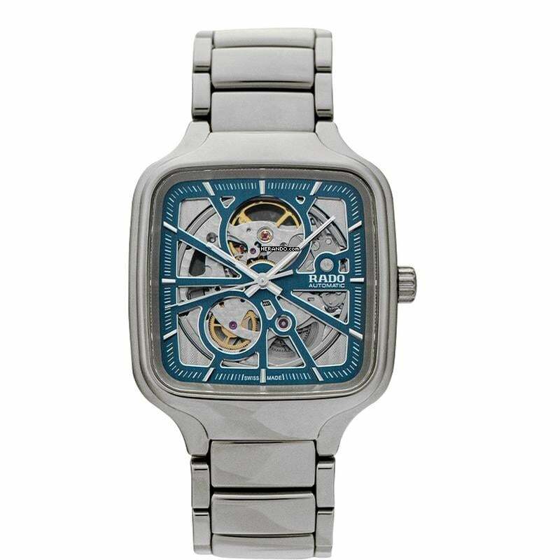 Rado R27083202 - True Thinline Automatic Blue Dial Ceramic Unisex Watch </h1>