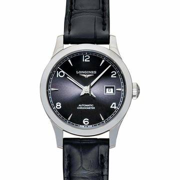  Longines Record L23214562 - Record Automatic Black Dial Stainless Steel Ladies Watch </h1> 