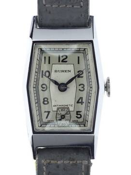  Buren Gents manual wind Grand Prix Wristwatch </h1> 