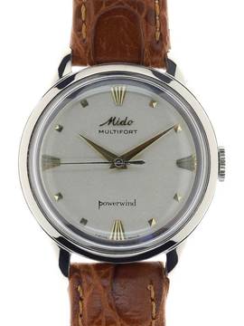  Mido Multifort Gents Automatic Wristwatch Multifort Powerwind </h1> 