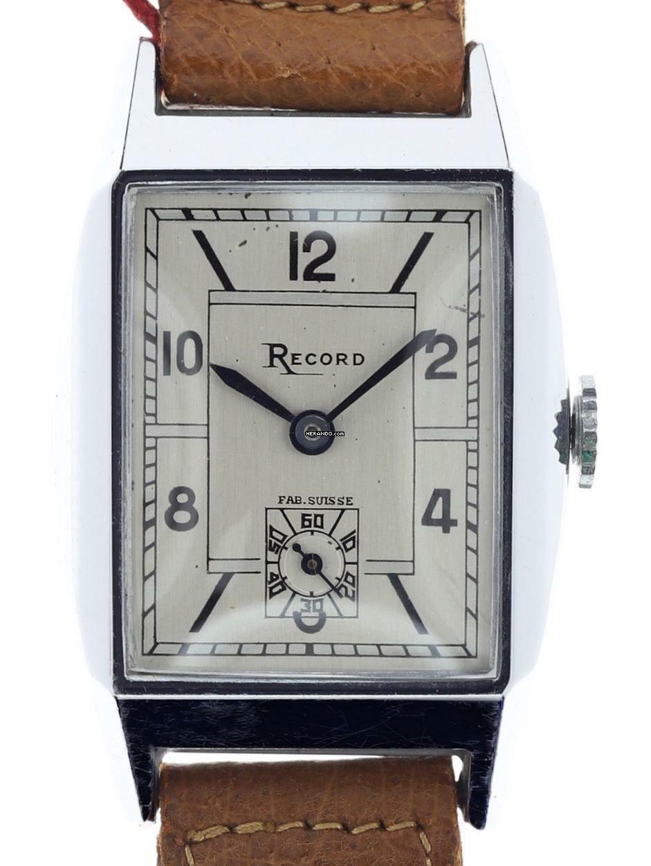 Record Gents manual wind Wristwatch </h1>