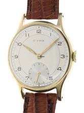 Thumbnail von Cyma Gents classic oversized Wristwatch </h1>