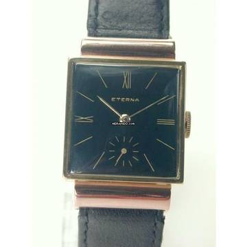  Eterna Original Art Deco Armbanduhr von 1937 585 