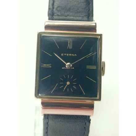  Eterna Original Art Deco Armbanduhr von 1937 585 
