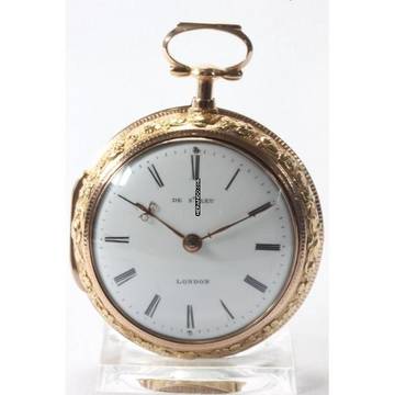  Spindel Daniel De St. Leu „London“ Selbstschlag taschenuhr 