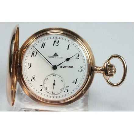  Glashütte Original Taschenuhr Deutsche Präzisionsuhr Gold Savonette von 1921 