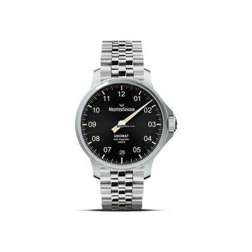  Meistersinger Unomat antimagnetische Einzeiger Herrenuhr Automatik UN902 
