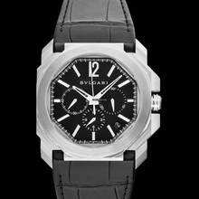Thumbnail von Bulgari Octo 102103 - Octo Automatic Black Dial Stainless Steel Men's Watch </h1>