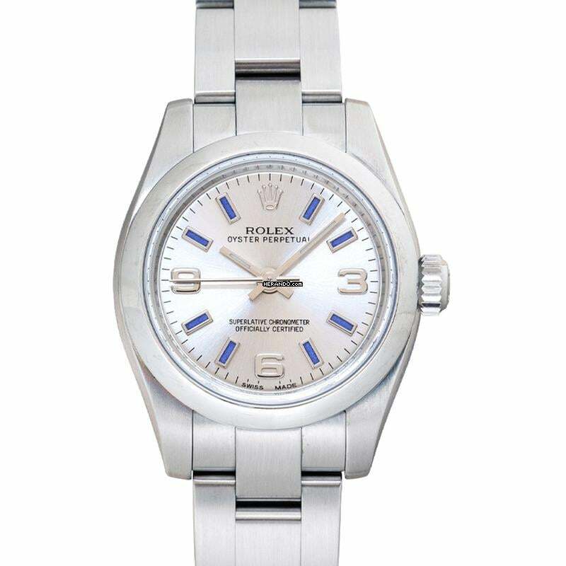 Rolex Oyster Perpetual 26 176200 - Lady Oyster Perpetual Silver/Steel Ø26 mm </h1>