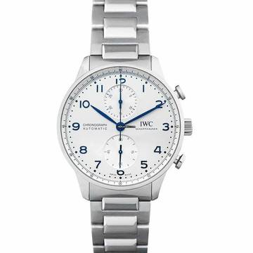  IWC Portugieser Automatik IW371617 - Portugieser Automatic Silver Dial Stainless Steel Men's Watch </h1> 