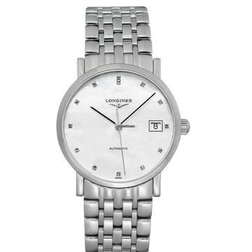  Longines Elegant L48094876 - The Longines Elegant Collection Automatic Mother of pearl Dial Stainless Steel </h1> 