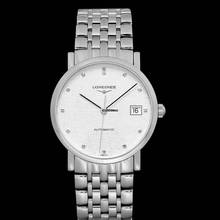 Thumbnail von Longines Elegant L48094776 - The Longines Elegant Collection Automatic Silver Dial Stainless Steel Ladies W </h1>