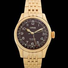 Thumbnail von Oris Big Crown Pointer Date 01 754 7741 3166-07 8 20 01 - Oris Big Crown Automatic Brown Dial Bronze Men's Watch </h1>