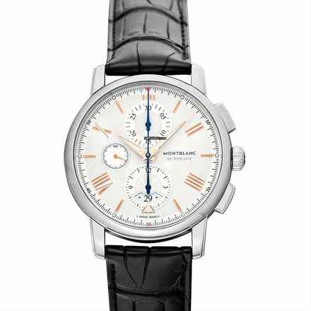  Montblanc 4810 114855 - 4810 Automatic Silver Dial Stainless Steel Men's Watch </h1> 